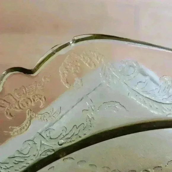 Set of 2-Madrid Yellow Luncheon Plates - Picture 5 of 5